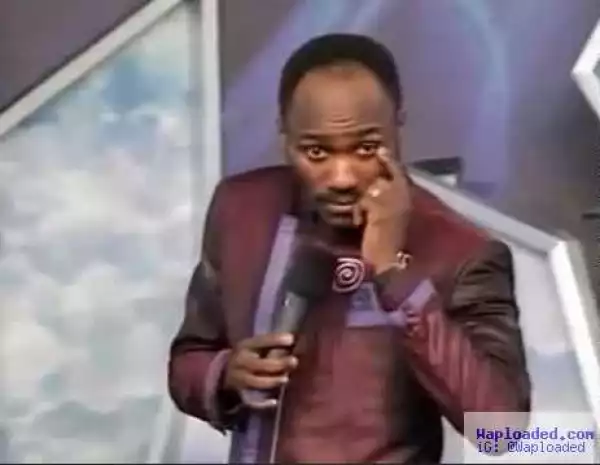 "After Ocholi, A Governor May Die Next"-Apostle Johnson Suleiman Of Omega Fire Ministries